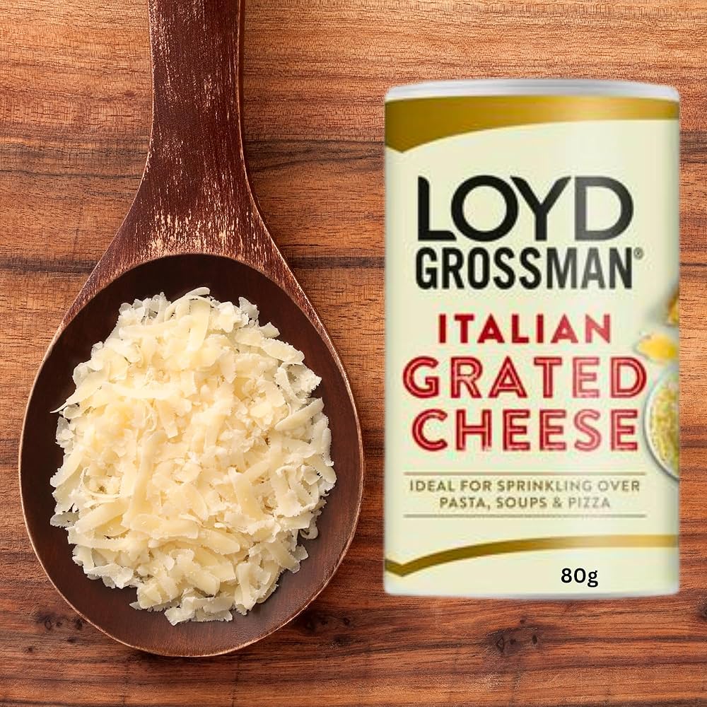 Loyd Grossman Italian Grated Cheese Mix 80g