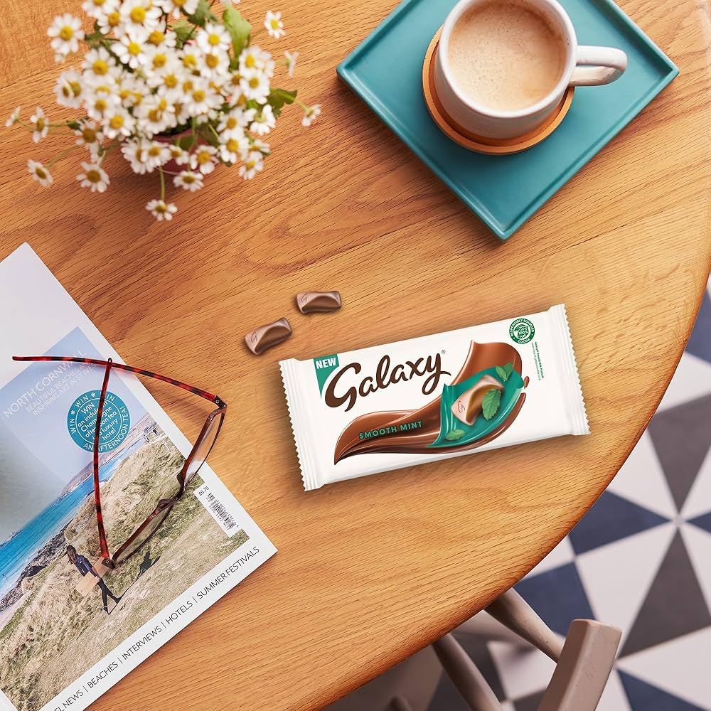 Galaxy Mint Chocolate Bar 110g