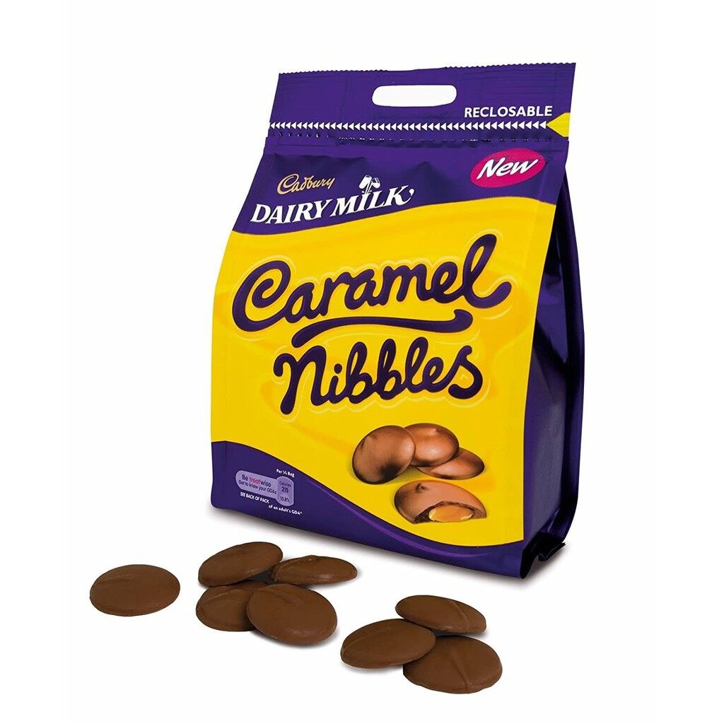 Cadbury Dairy Milk Caramel Chocolate Nibbles 100g