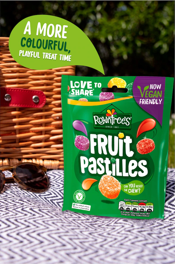 Nestle Rowntrees Fruit Pastilles 4 pack 164g