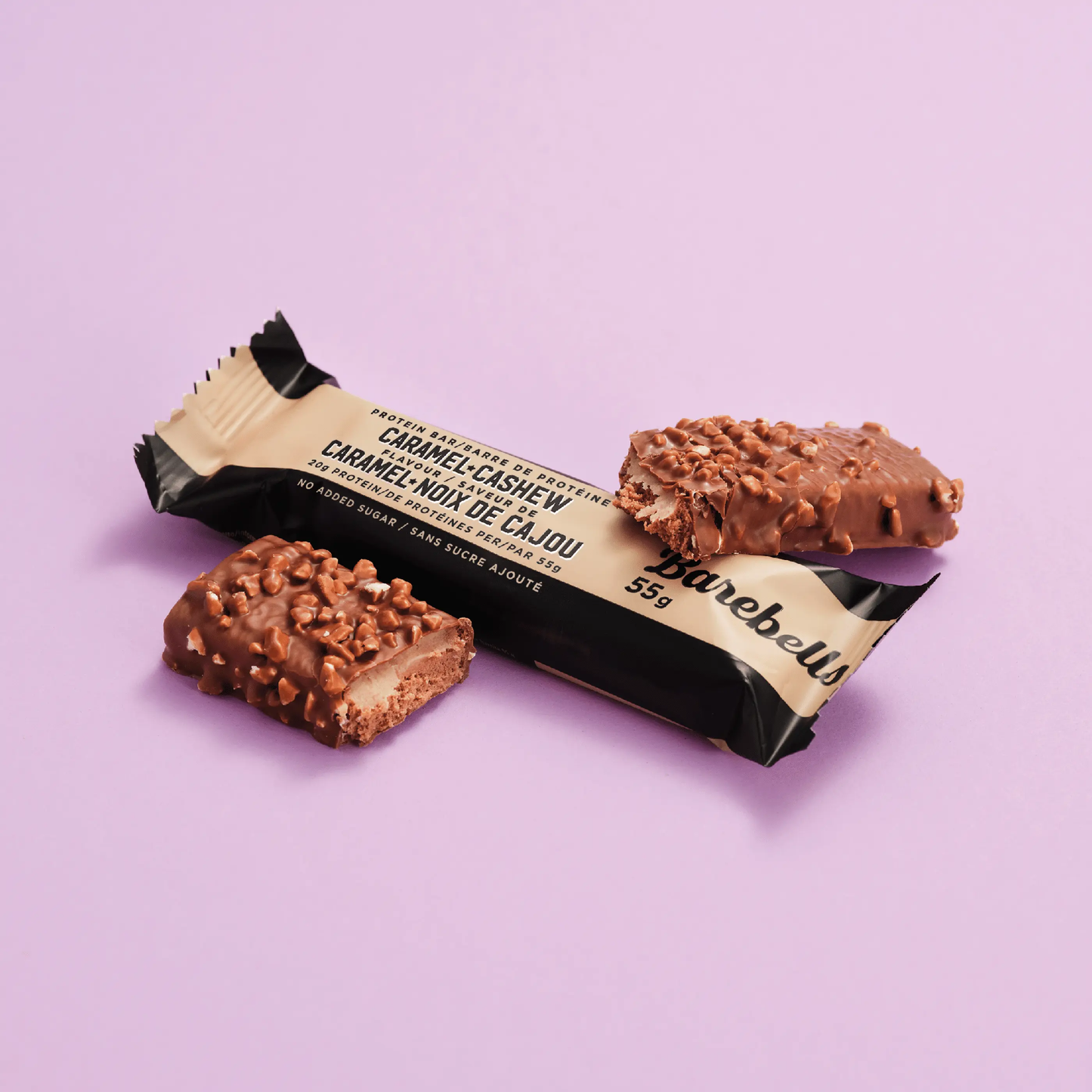 Barebells Caramel Cashew Protein Bar 55g