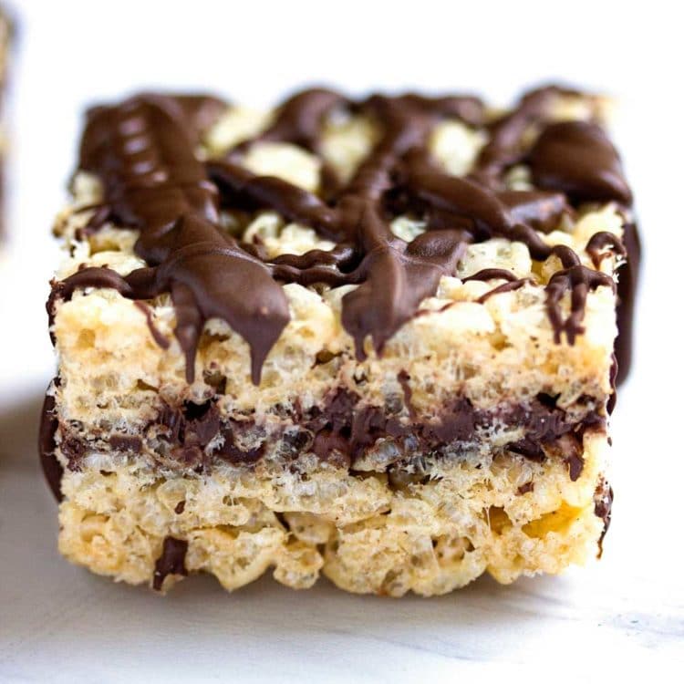 Kellogg's Rice Krispies Squares Curious Caramel & Chocolate Snack Bars 288g