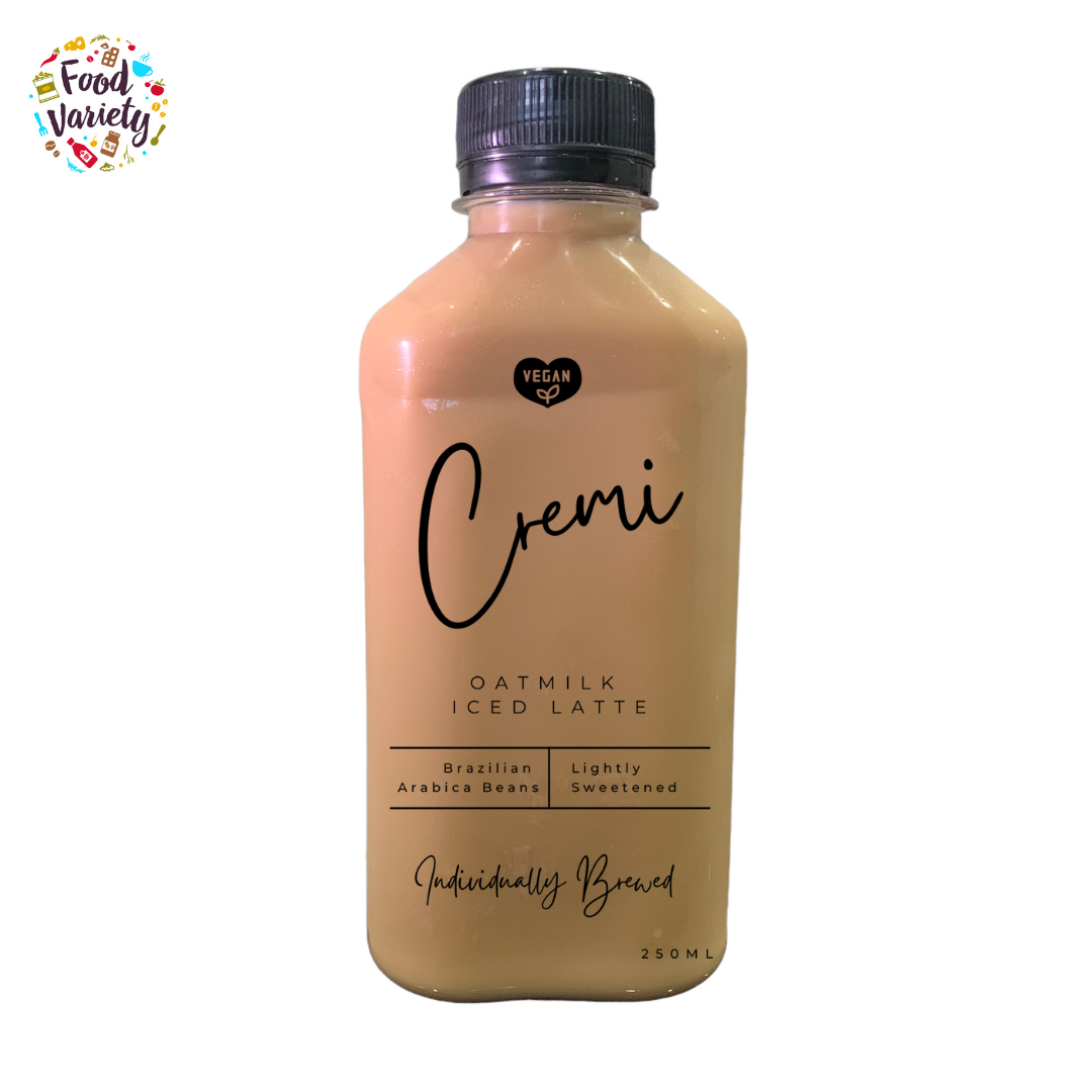 Cremi Oat Milk Iced Latte Made Fresh with Brazilian Arabica Beans 250ml
