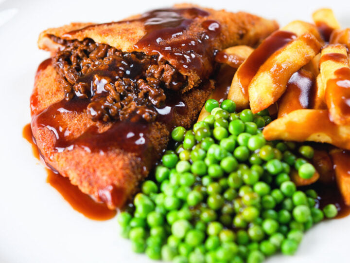 Iceland 4 Crispy Pancakes Minced Beef & Onion 250g