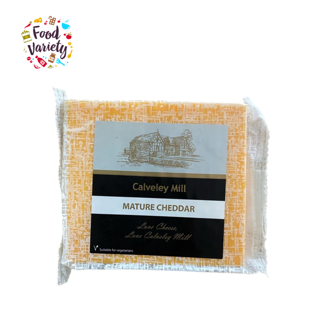 Calveley Mill Coloured Mature Cheddar Cheese 200g