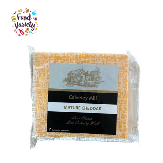 Calveley Mill Coloured Mature Cheddar Cheese 200g