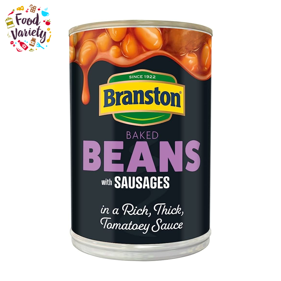Branston Baked Beans With Sausages 405g