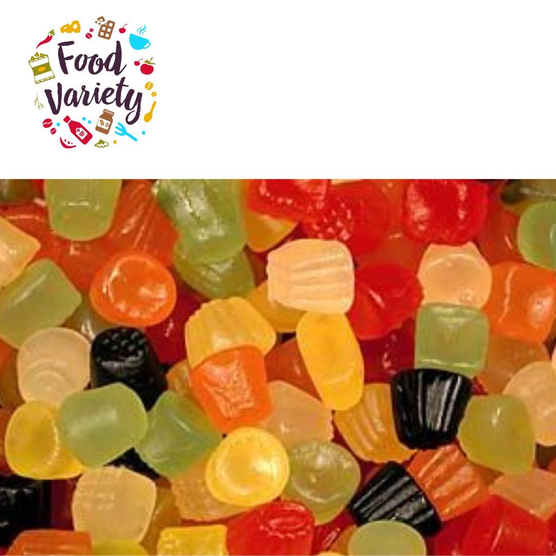 Food Variety Midget Gems Assorted Fruit Flavour Gums