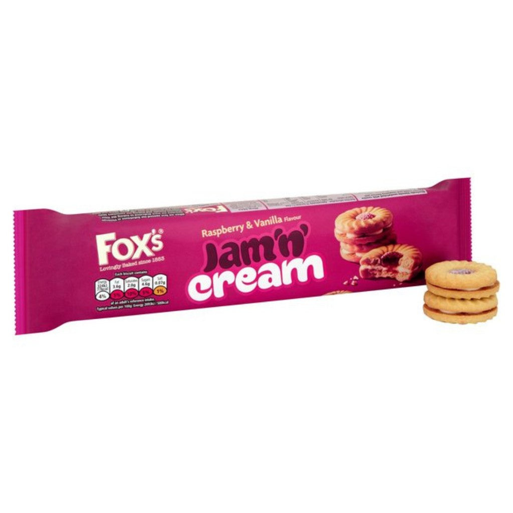 Fox's Jam 'n' Cream Biscuit 150g