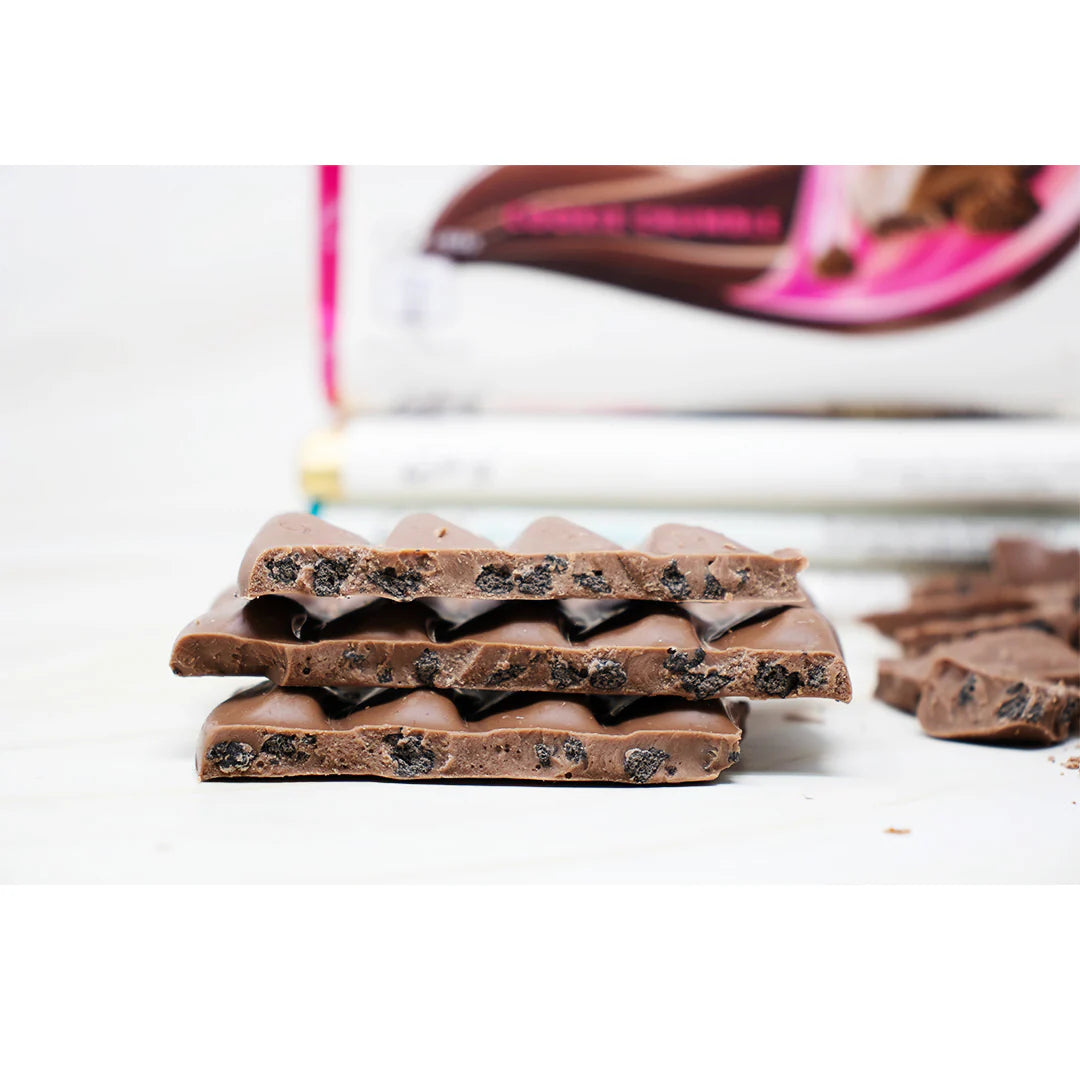 Galaxy Cookie Crumble & Milk Chocolate Block Bar 114g