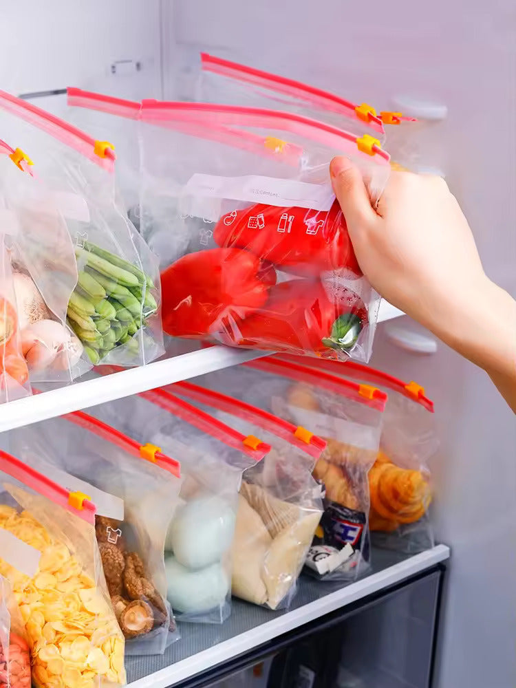 TidyZ Slide Zip Freezer Bags 12pcs
