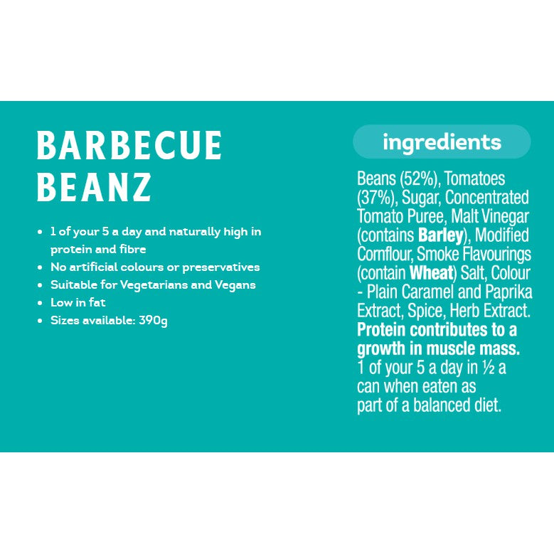 Heinz Beanz Barbecue 390g