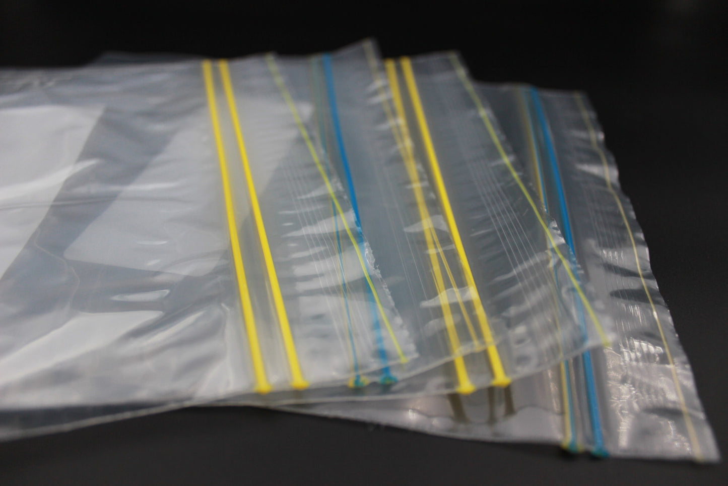TidyZ Double Zipper Food Bags 30 Packs
