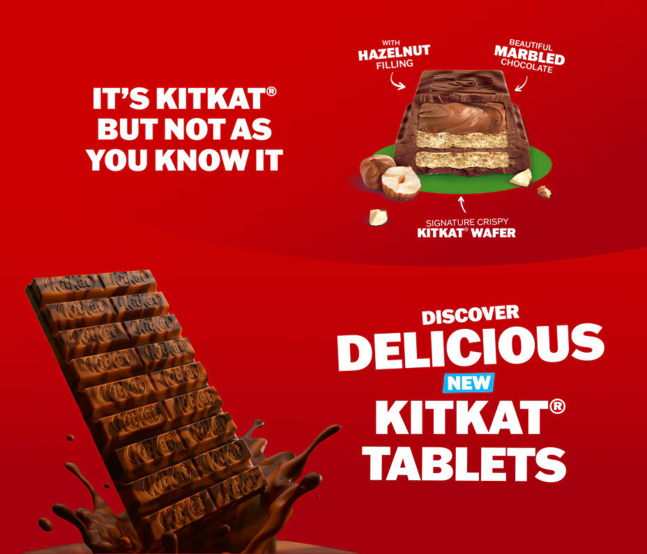 Nestle KitKat Hazelnut Sharing Block 99g