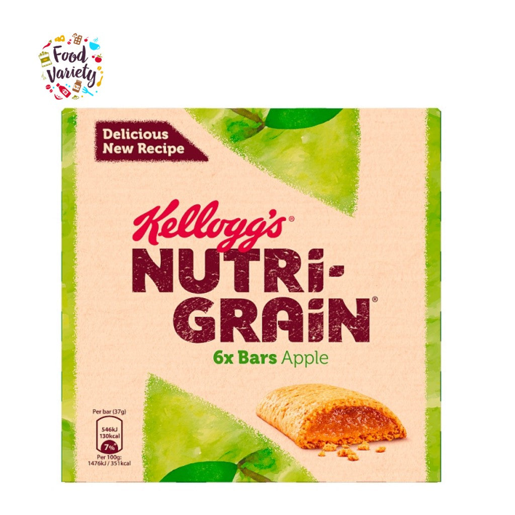 Kellogg’s Nutri Grain Apple 6xBars 222g