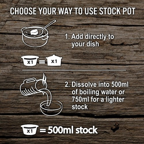 Knorr Chicken Stock Pot 4 Pots 112g