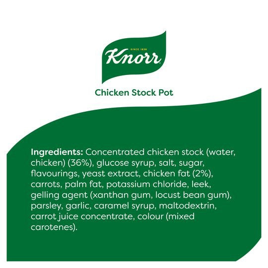 Knorr Chicken Stock Pot 4 Pots 112g