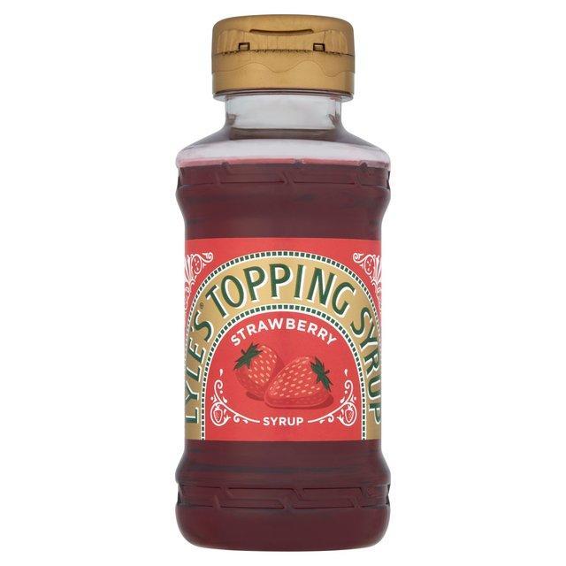 Lyle Topping Syrup Strawberry 325g