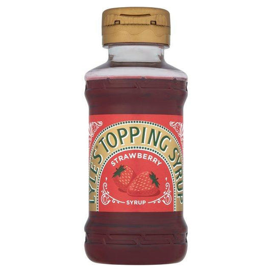 Lyle Topping Syrup Strawberry 325g
