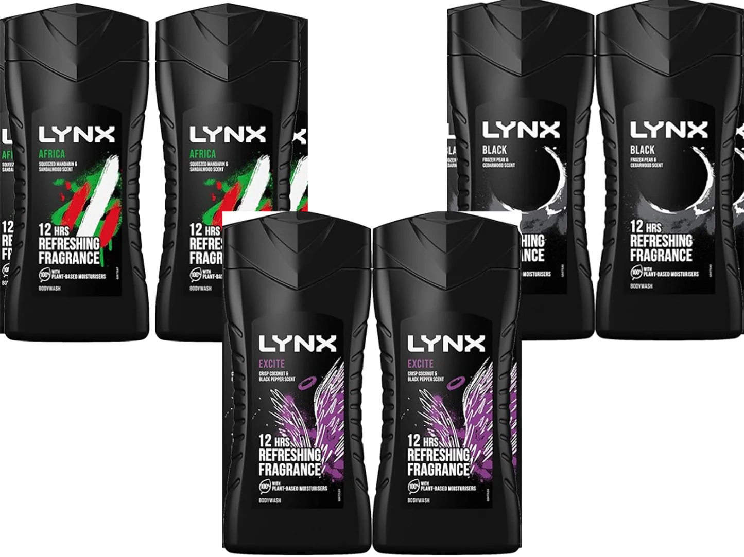 Lynx Shower Gel Refreshing Excite 225ml