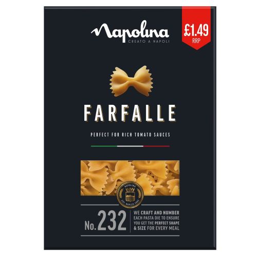 Napolina Farfalle Pasta 500g