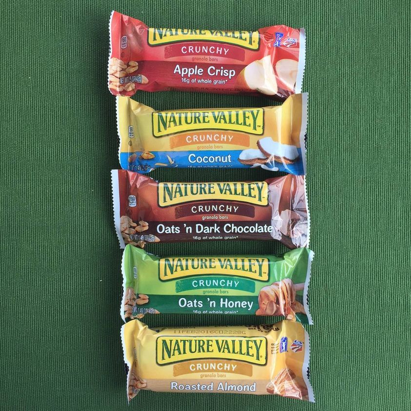 Nature Valley Crunchy Variety Pack Cereal Bars 10x2 Pack