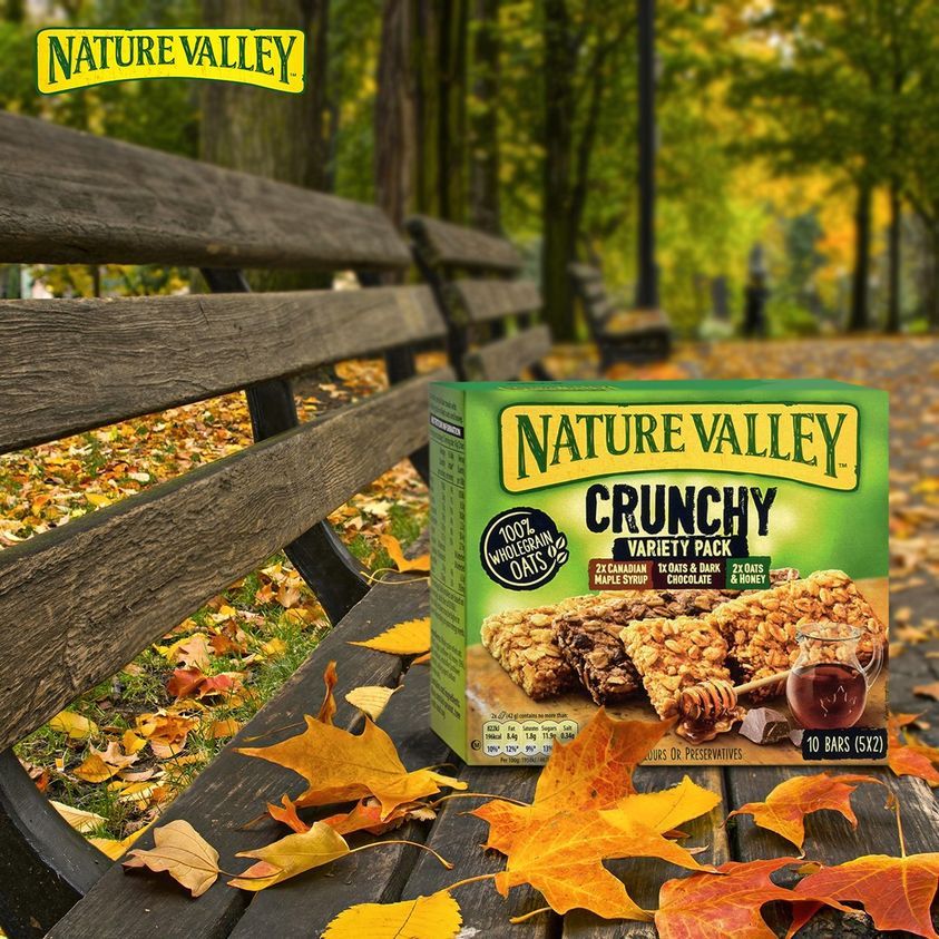 Nature Valley Crunchy Variety Pack Cereal Bars 10x2 Pack