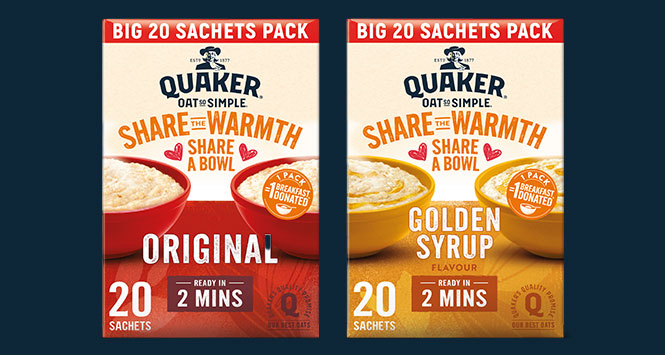 Quaker Oat So Simple Original Porridge Cereal 10 Pack 270G