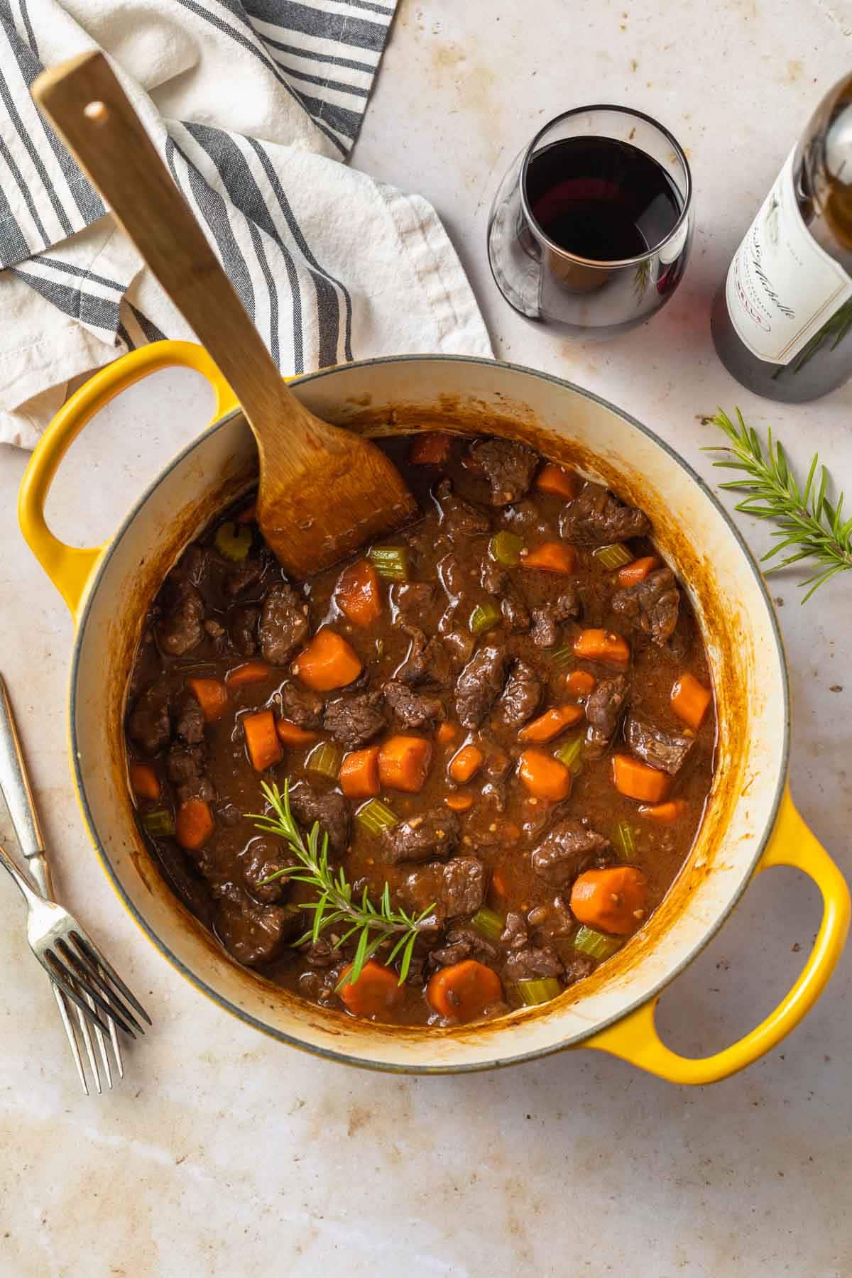 Oxo Stock Pots Red Wine 4 Packs 80g