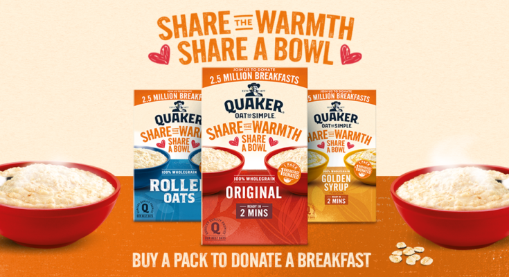 Quaker Oat So Simple Original Porridge Cereal 10 Pack 270G