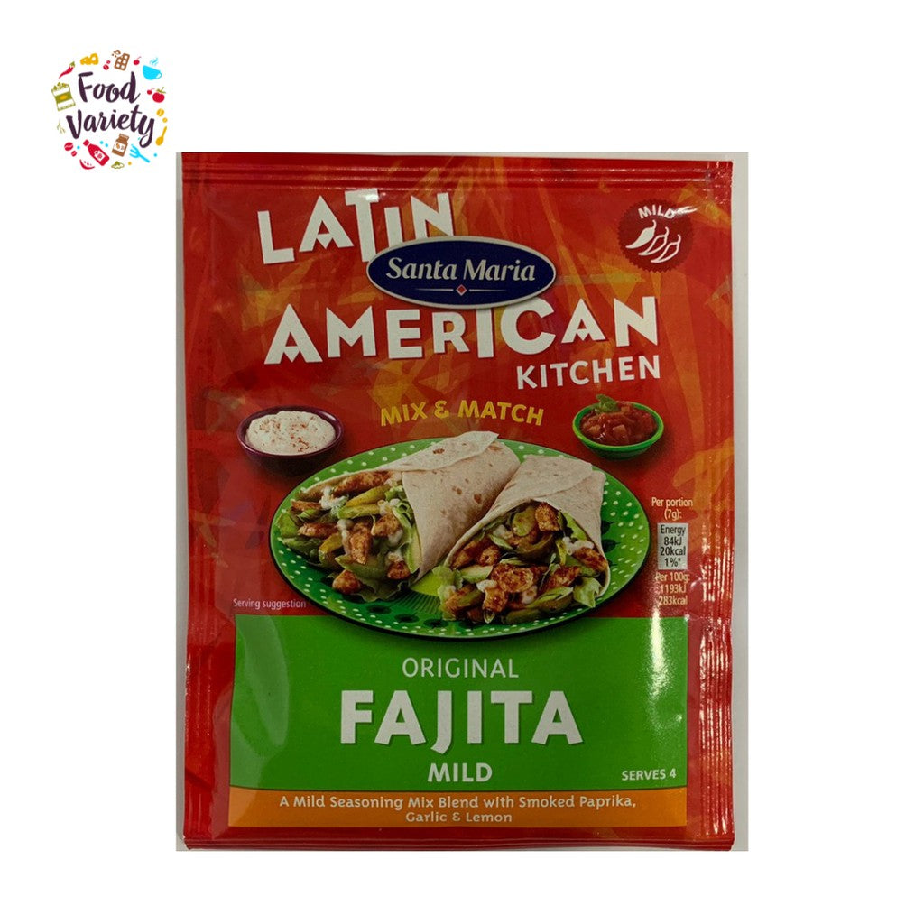 Santa Maria Rio Grande Mild Fajita Seasoning Mix 28g