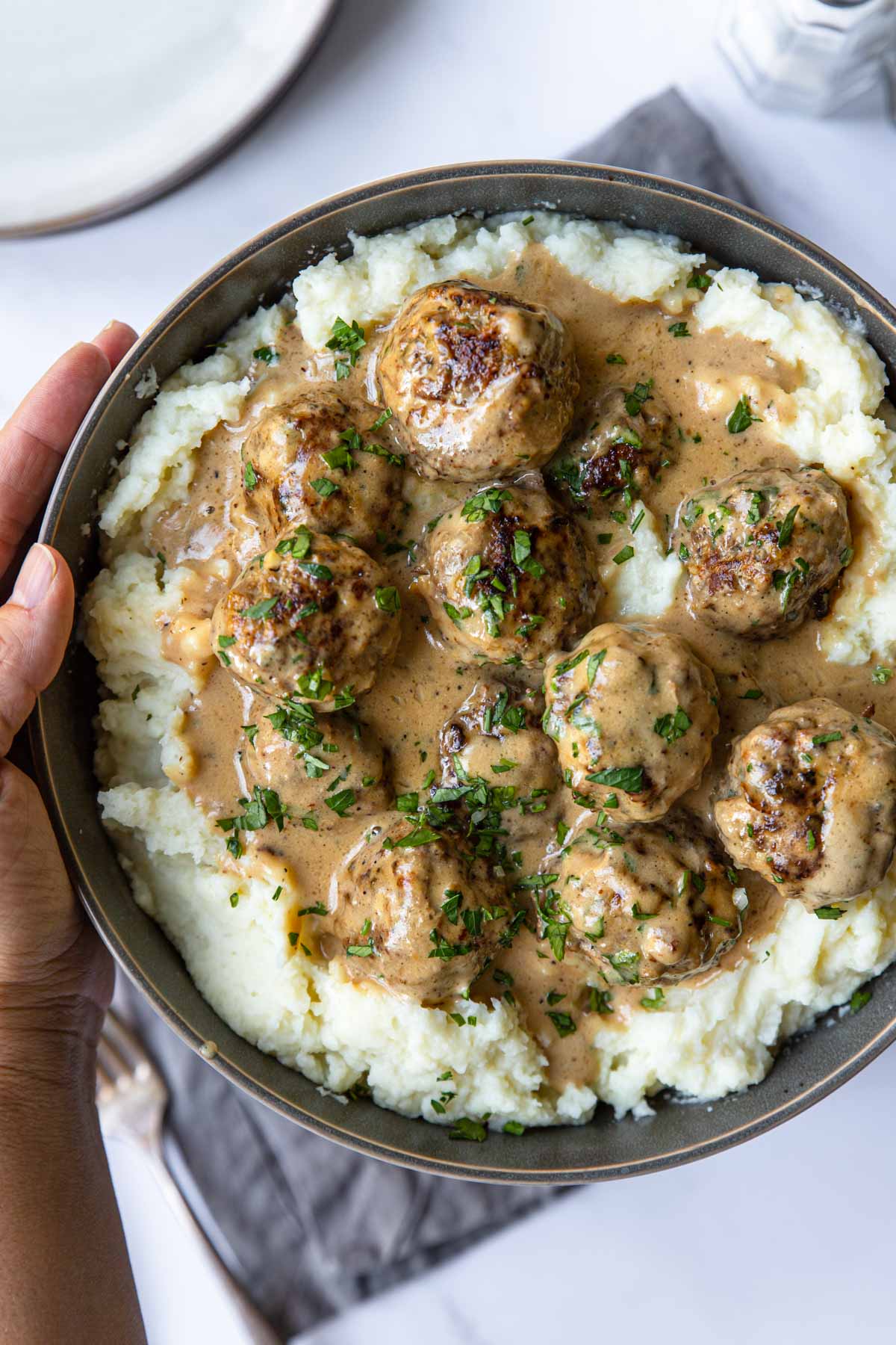 Iceland Air Fry Pork & Beef Meatballs 180g