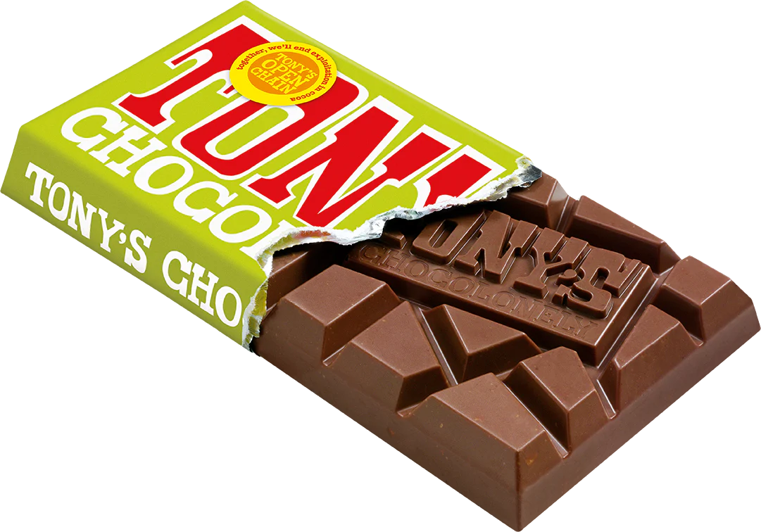 Tony's Chocolonely Fairtrade Milk Creamy Hazelnut Crunch 180g