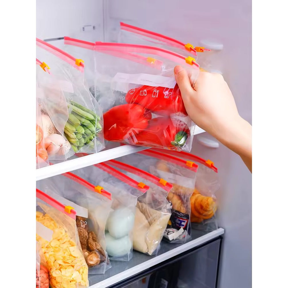 TidyZ Slide Zip Freezer Bags 12pcs
