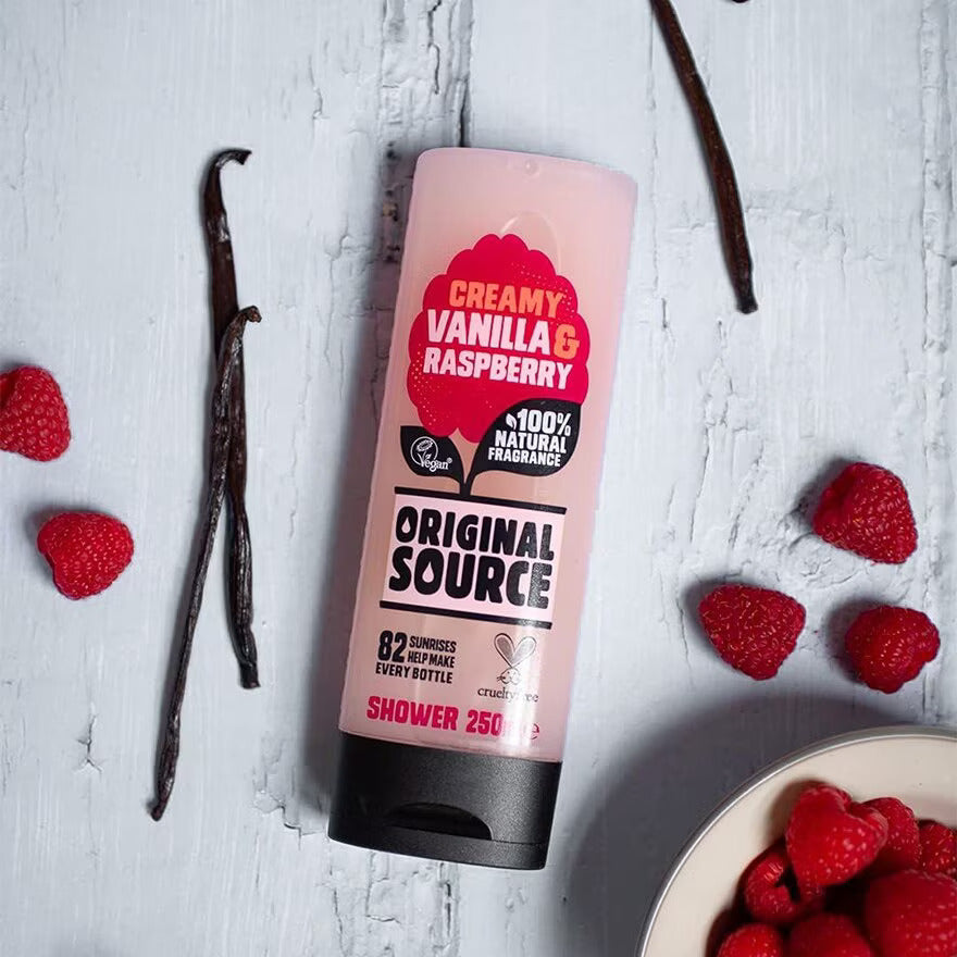 Original Source Vanilla Milk & Raspberry Shower Gel 250ml