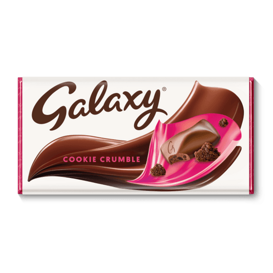 Galaxy Cookie Crumble Chocolate Bar 114g