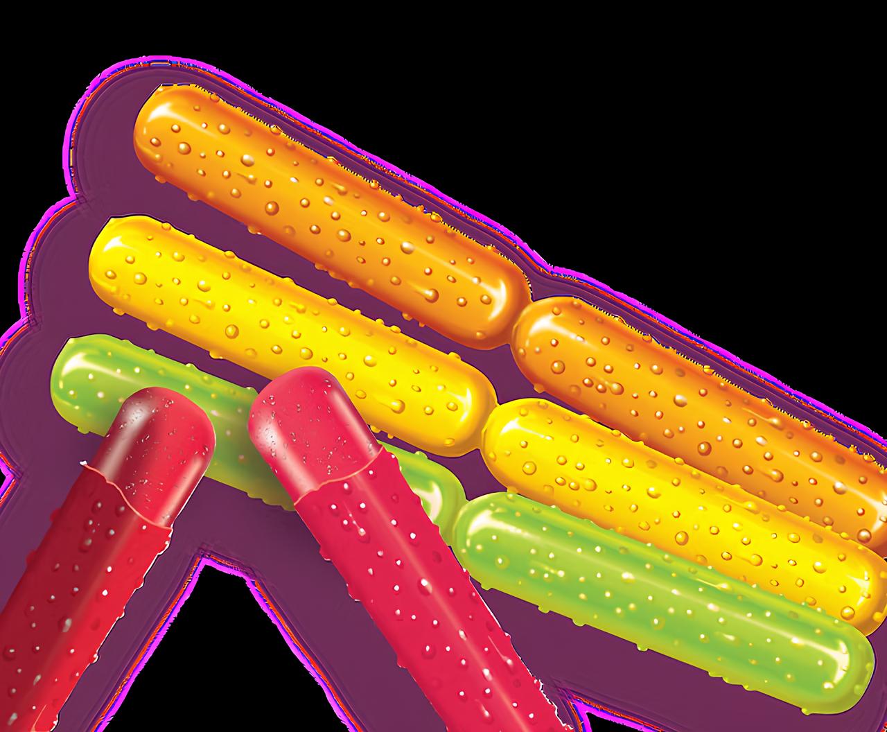Swizzels Refreshers 2 in 1 Ice Batons 600ml