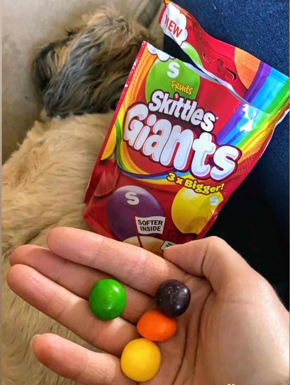 Skittles Giants Sour Sweets Treat Bag 116g