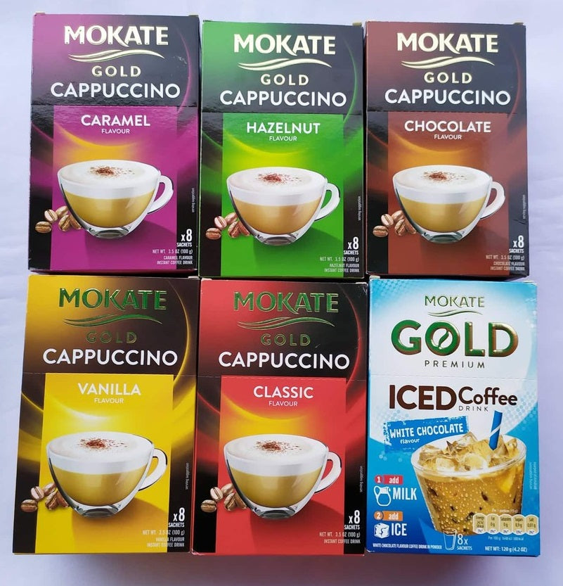 Mokate Gold Cappuccino Classic 8 Pack 100g