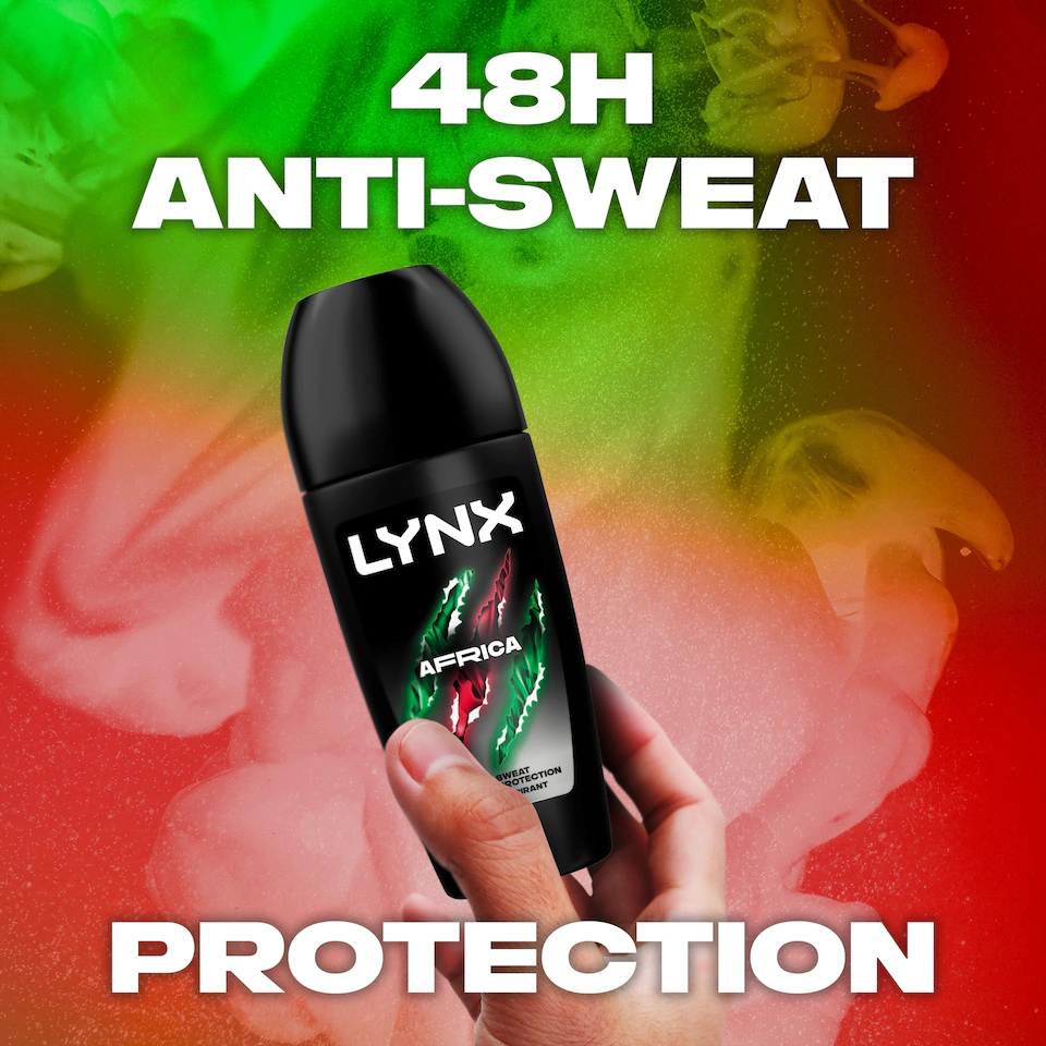 Lynx Africa Anti-Perspirant Roll On 50ml