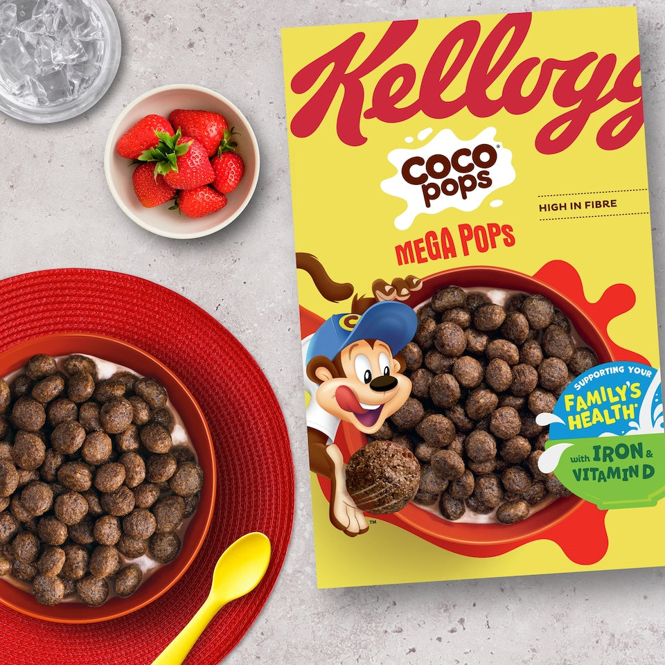 Kelloggs Mega Pops Coco Pops 365g
