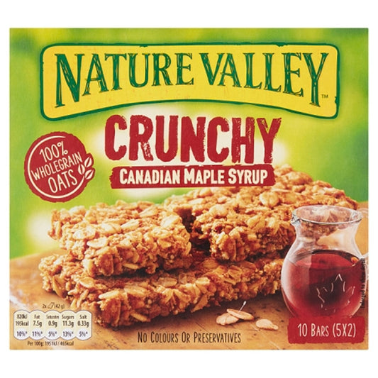 Nature Valley Crunchy Canadian Maple Syrup Cereal Bar  5 x 42g (210g)