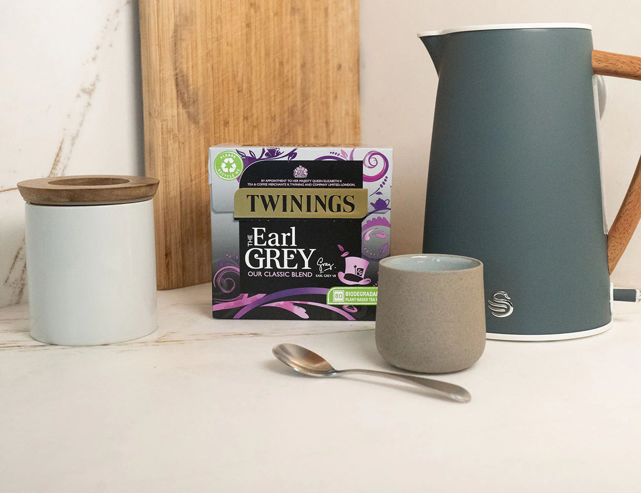 Twinings Earl Grey Decaffeinated 40 Tea Bags 100g