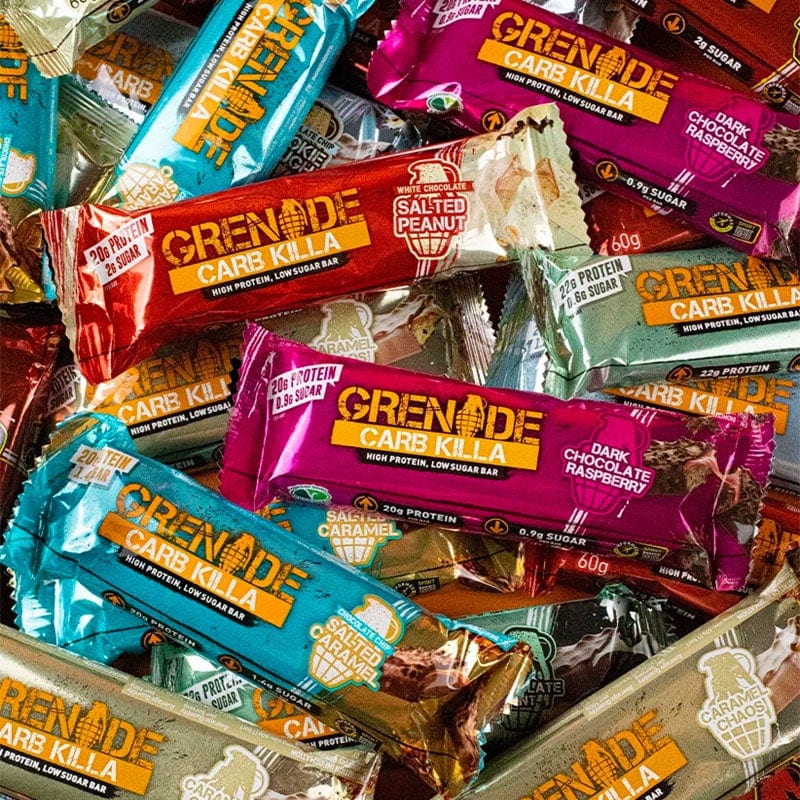 Grenade High Protein Low Sugar Bar – Assorted Box (12 Bars) 720g