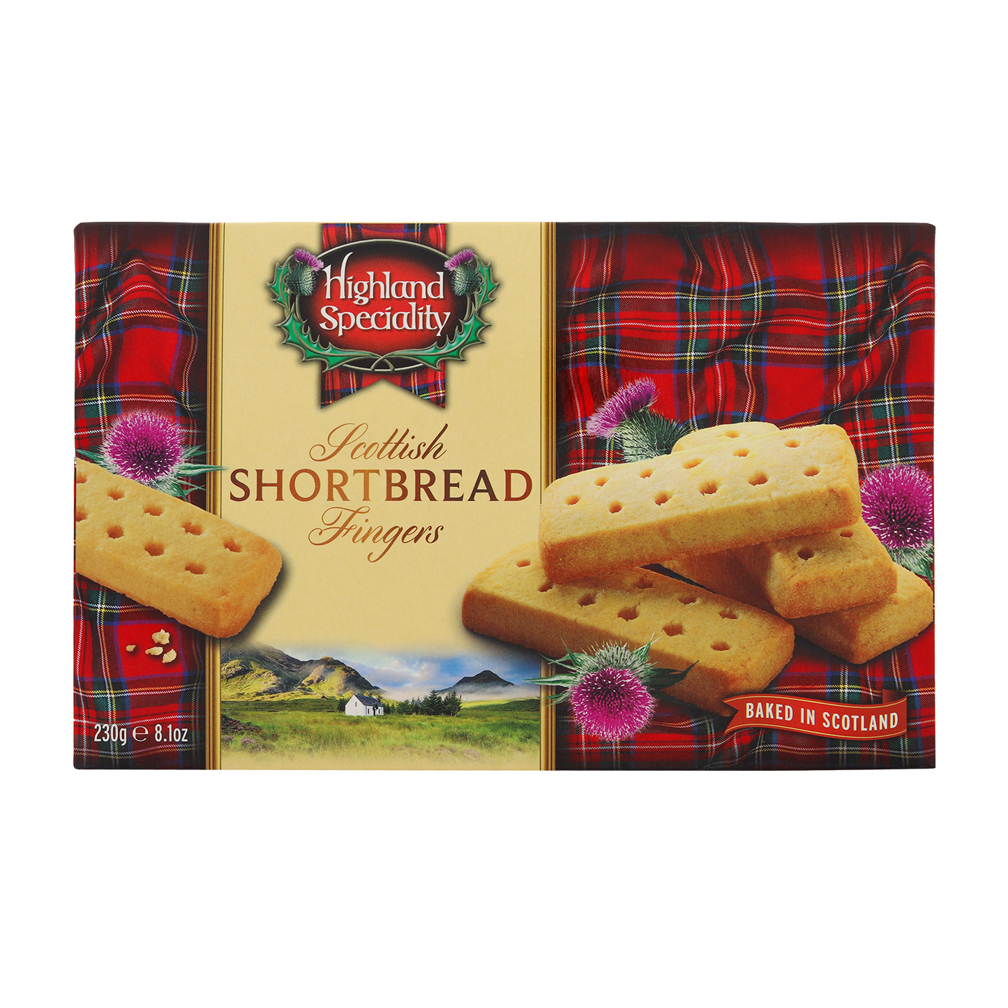 Highland Speciality Shortbread Fingers 230g