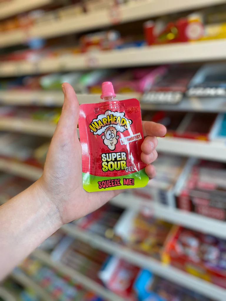 Warheads Super Sour Gel 4 Flavors (4x20g)