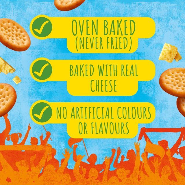 Jacob's Mini Cheddars Cheese & Pickle Biscuit 90g