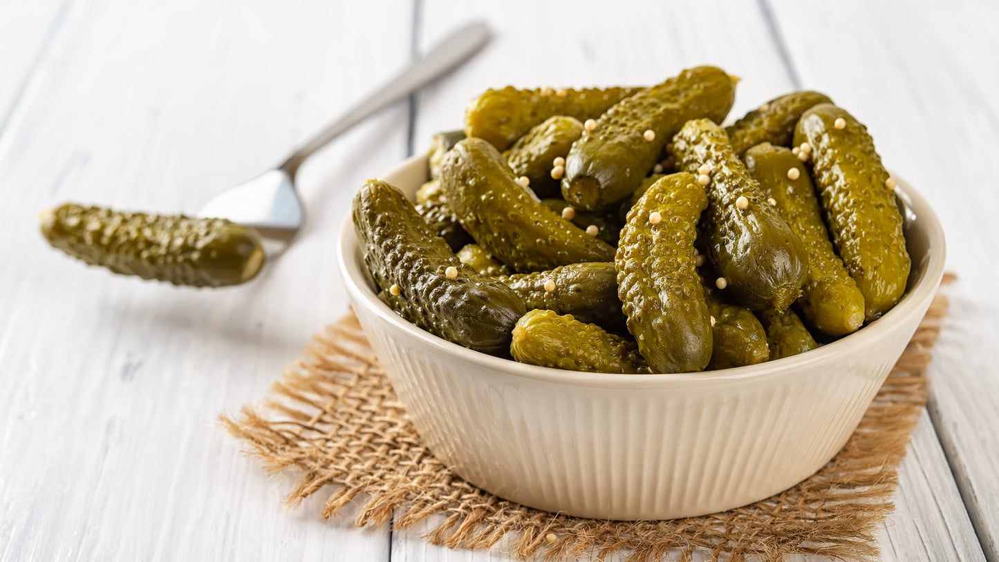 Mrs Elswood Cornichons 215g
