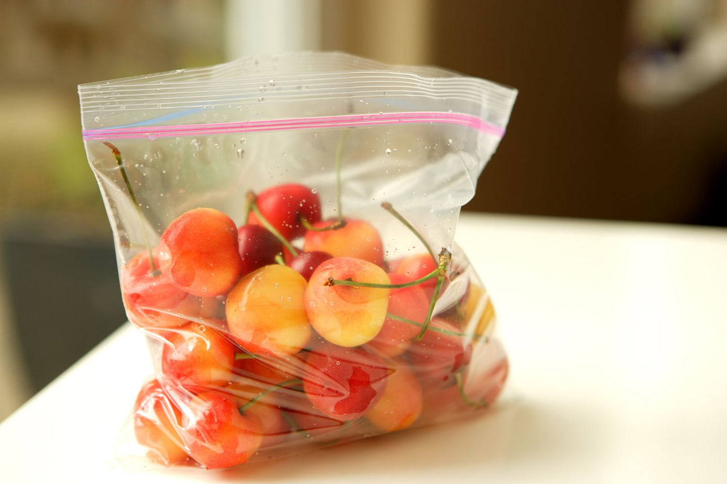 TidyZ Double Zipper Freezer Food Bags 15 Packs
