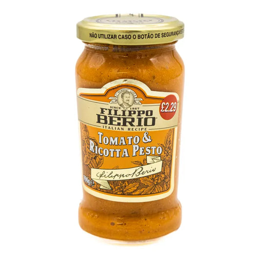 Filippo Berio Tomato & Ricotta Pesto 190g